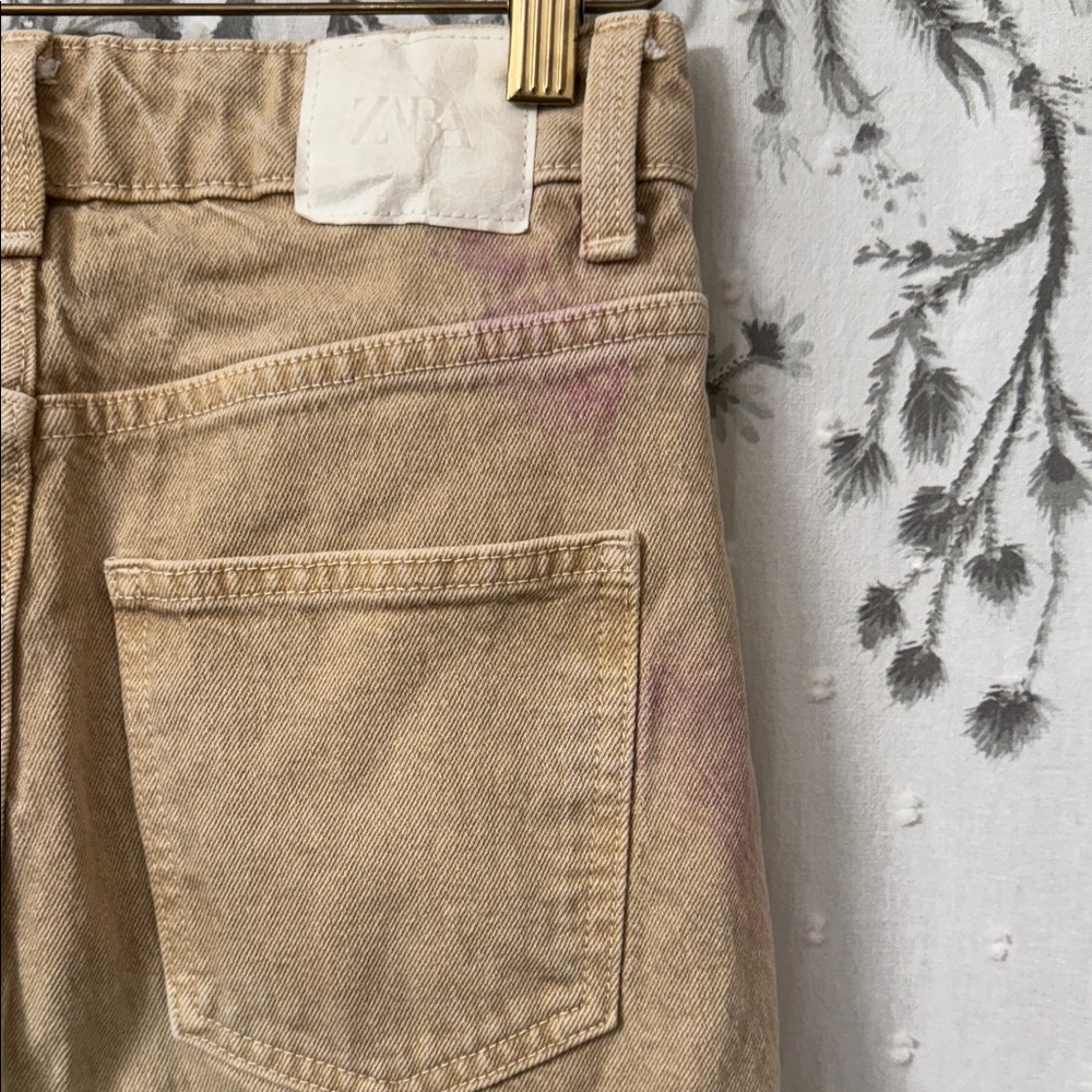 Zara Tan Women Jeans - Picture 6 of 8